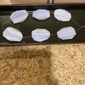 Blue Lace Agate Beads